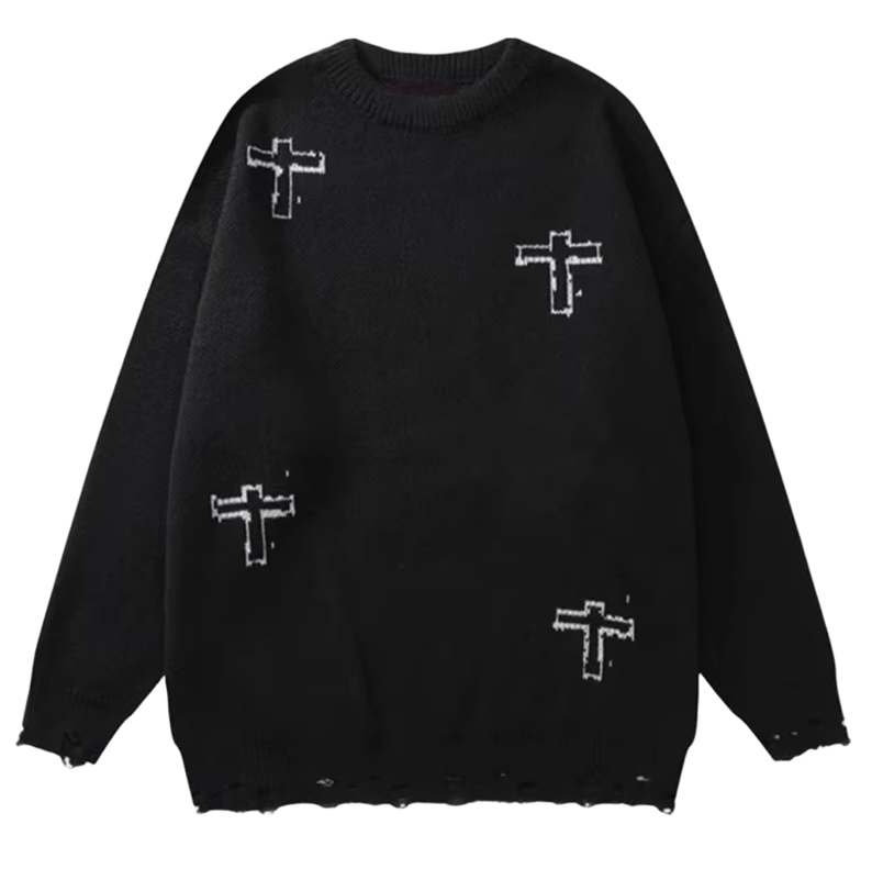 Svetr se vzorem Y2K UNISEX