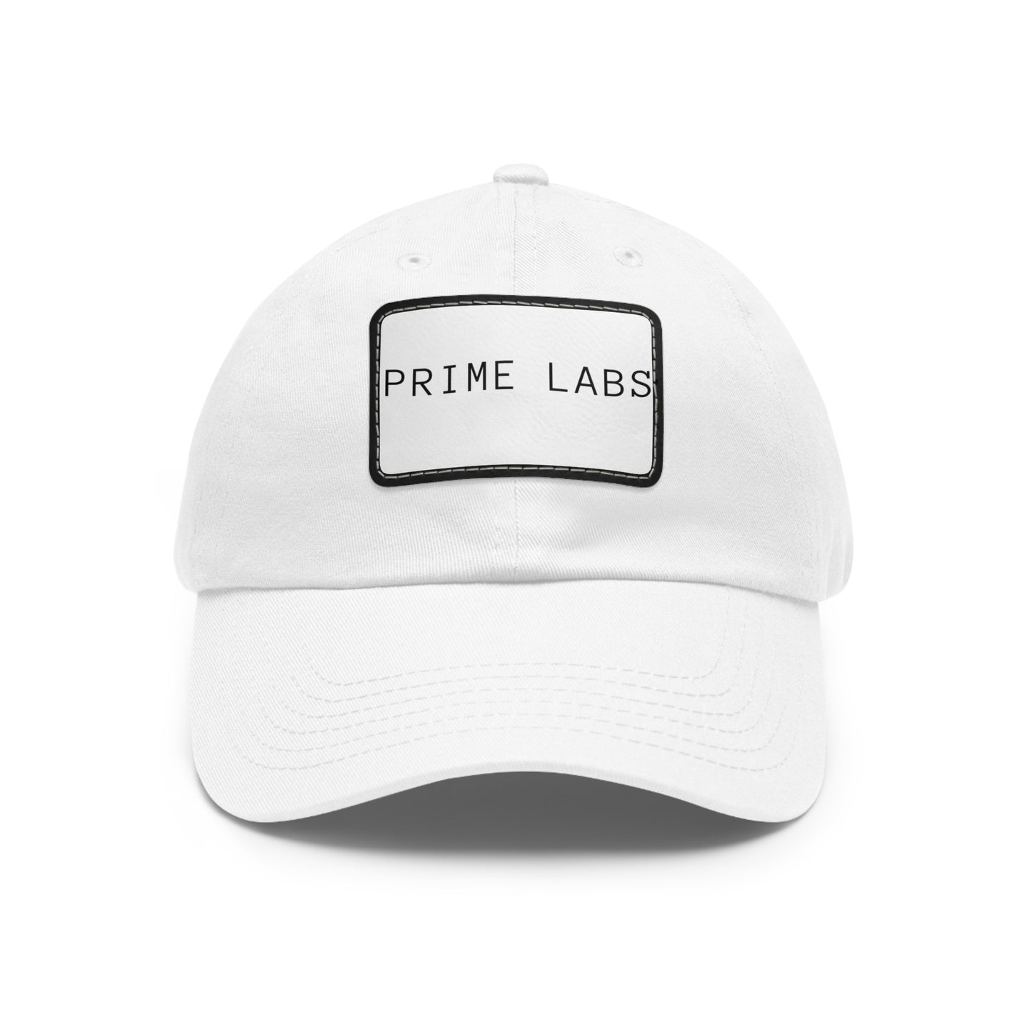 Stylish Dad Hat with Leather Patch - Prime Labs Casual Cap