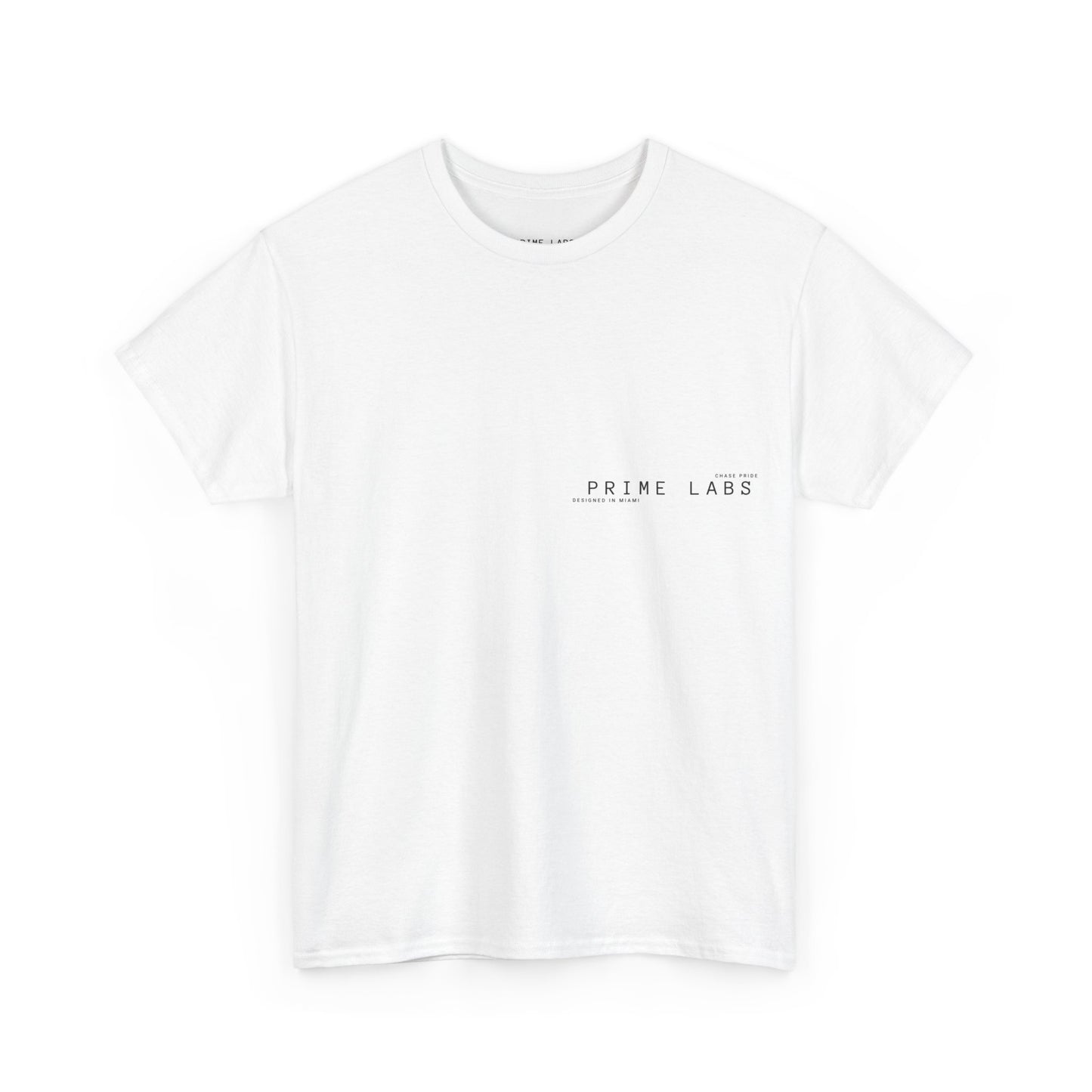 Unisex Heavy Cotton Tee - Prime Labs Minimalist Design