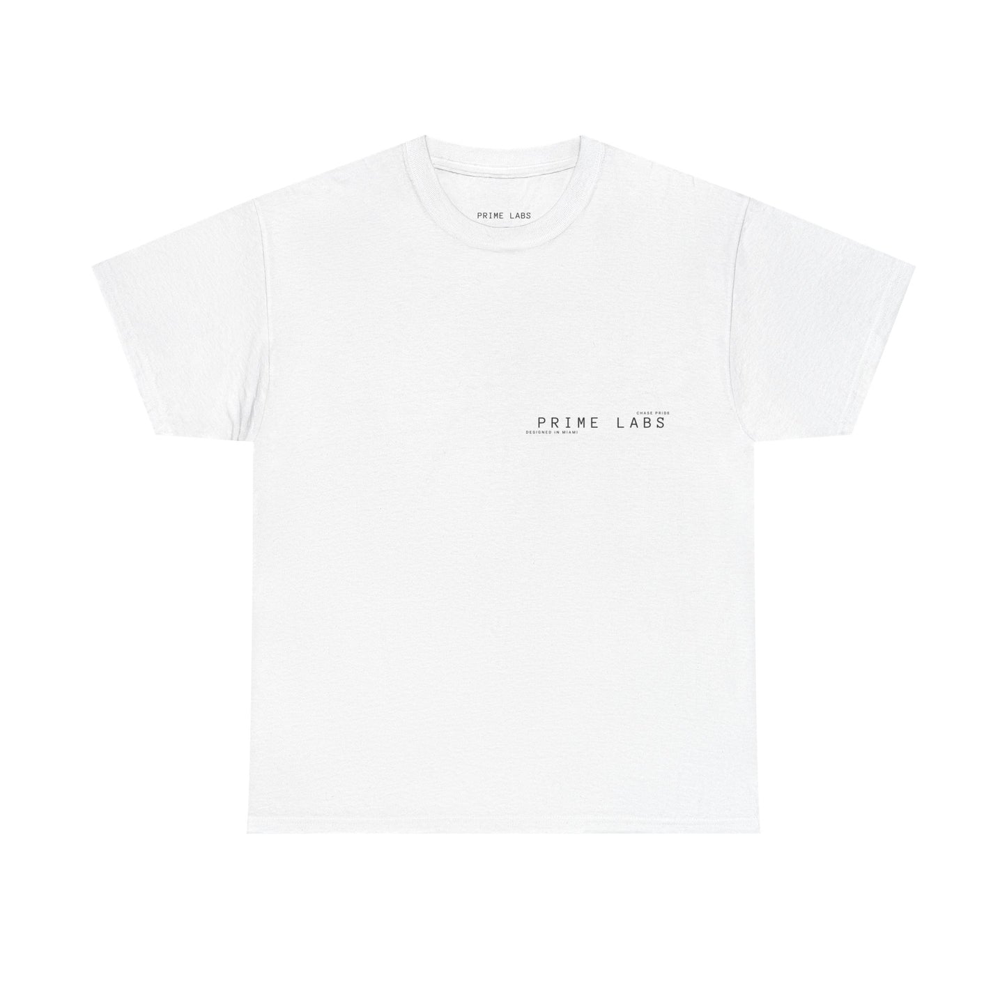 Unisex Heavy Cotton Tee - Prime Labs Minimalist Design
