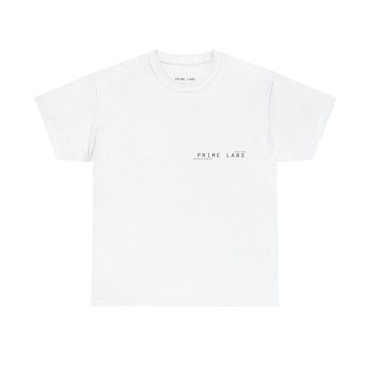 Unisex Heavy Cotton Tee - Prime Labs Minimalist Design
