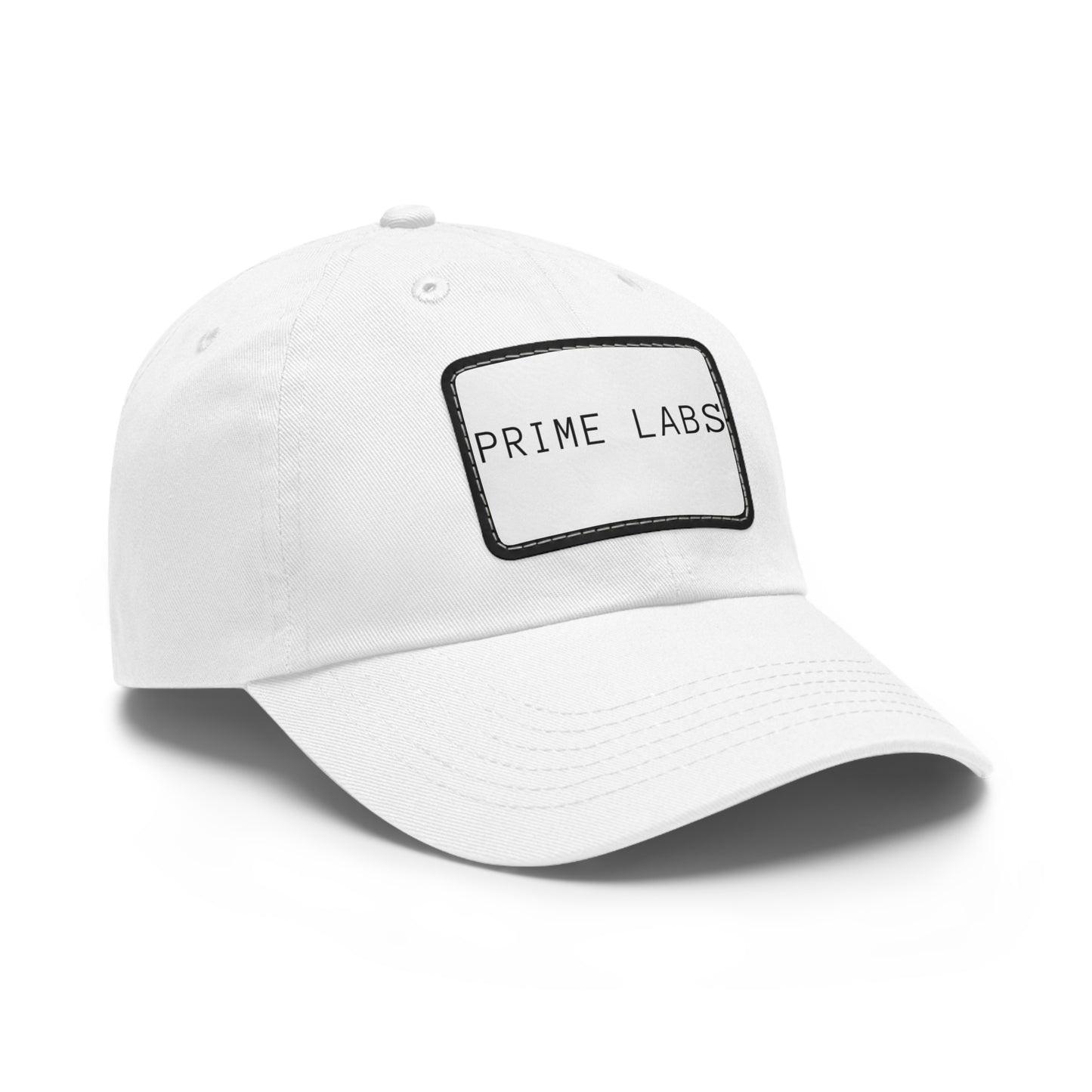 Stylish Dad Hat with Leather Patch - Prime Labs Casual Cap