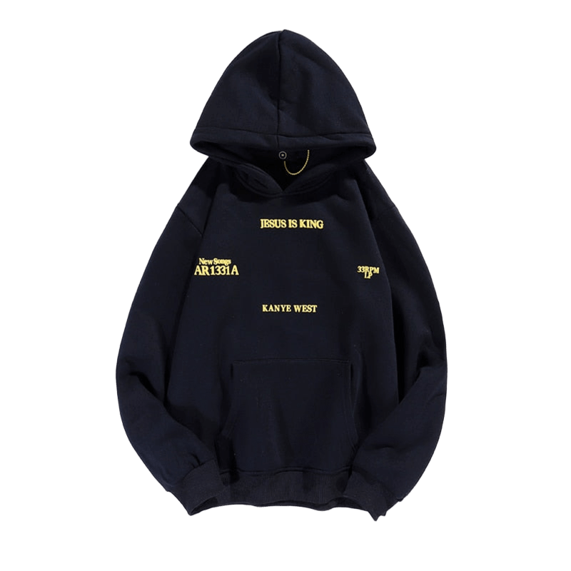 Bluza z napisem na tyle