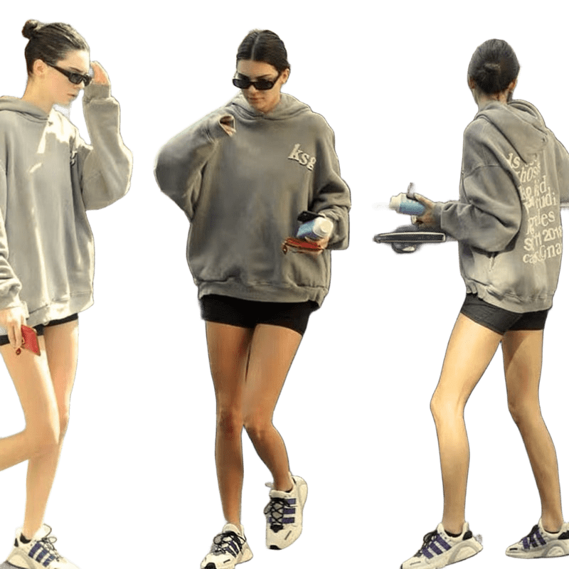 Bluza z napisem na tyle