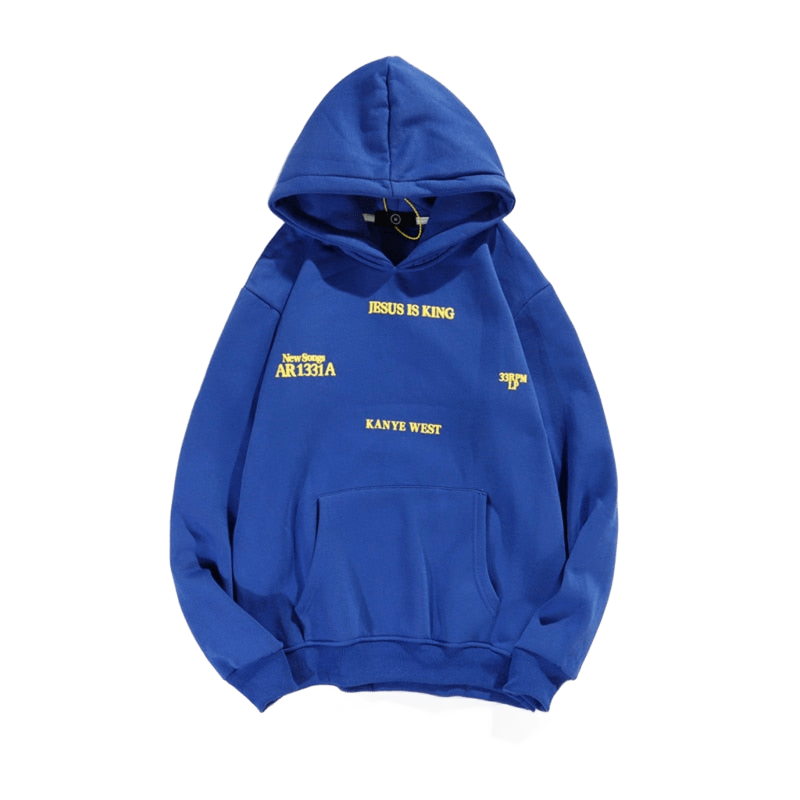 Bluza z napisem na tyle