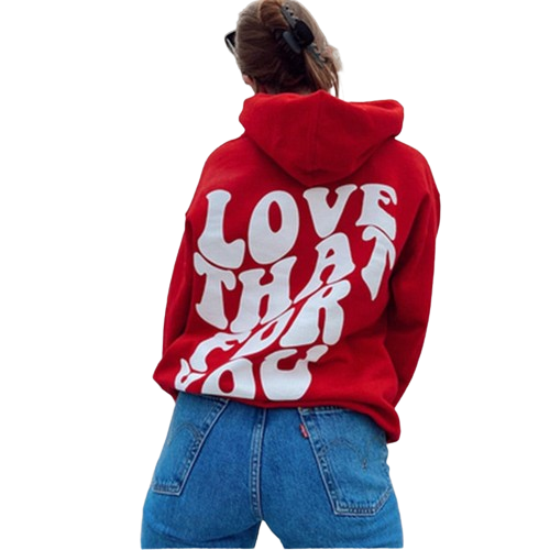 Bluza z napisem UNISEX