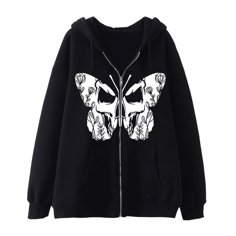 Bluza ze wzorem motyla UNISEX