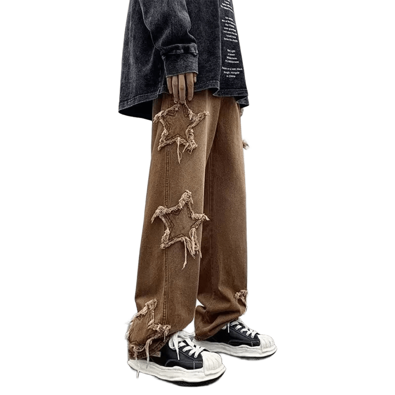 Jeansy w stylu Y2K UNISEX