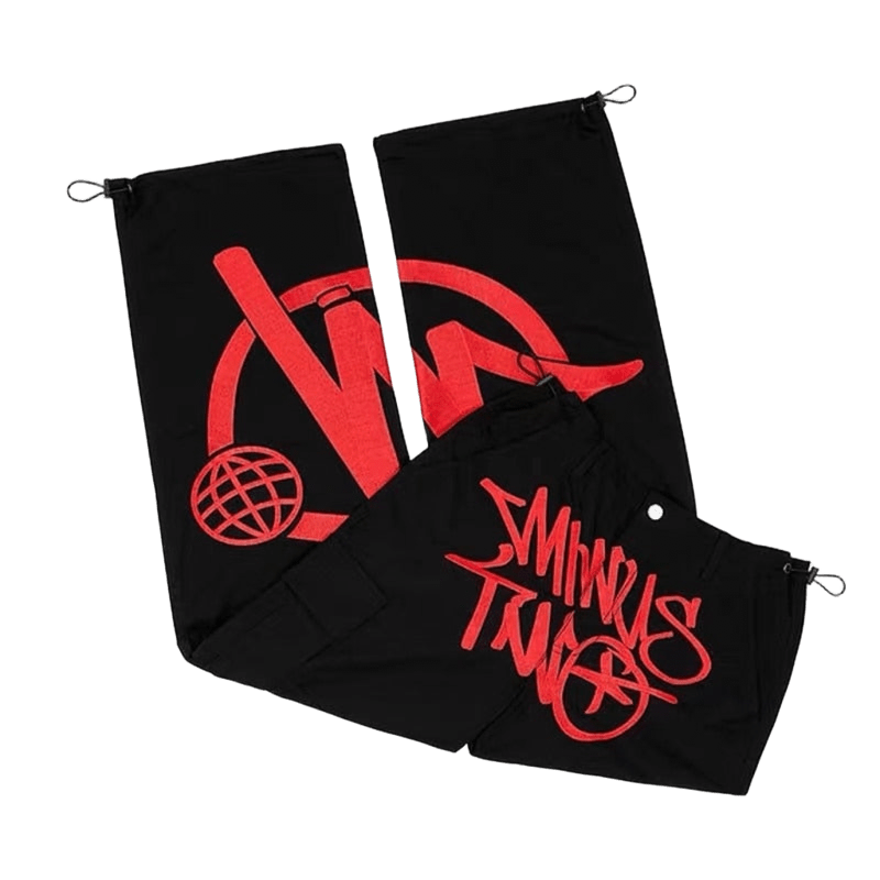 Spodnie cargo w stylu Y2K