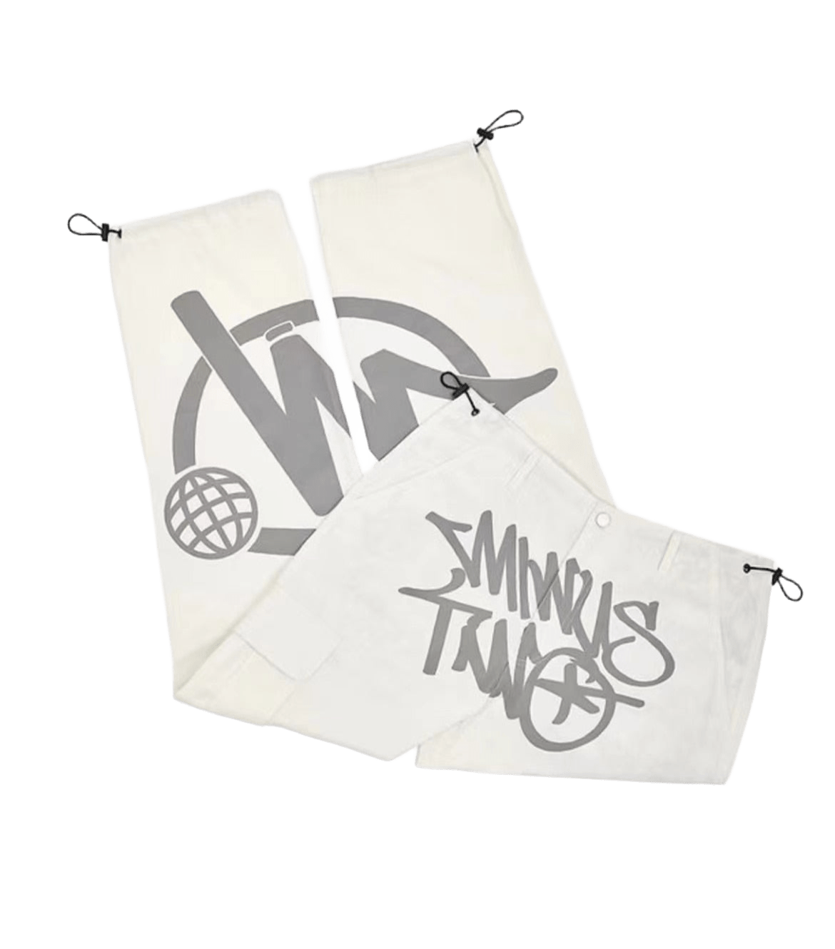 Spodnie cargo w stylu Y2K