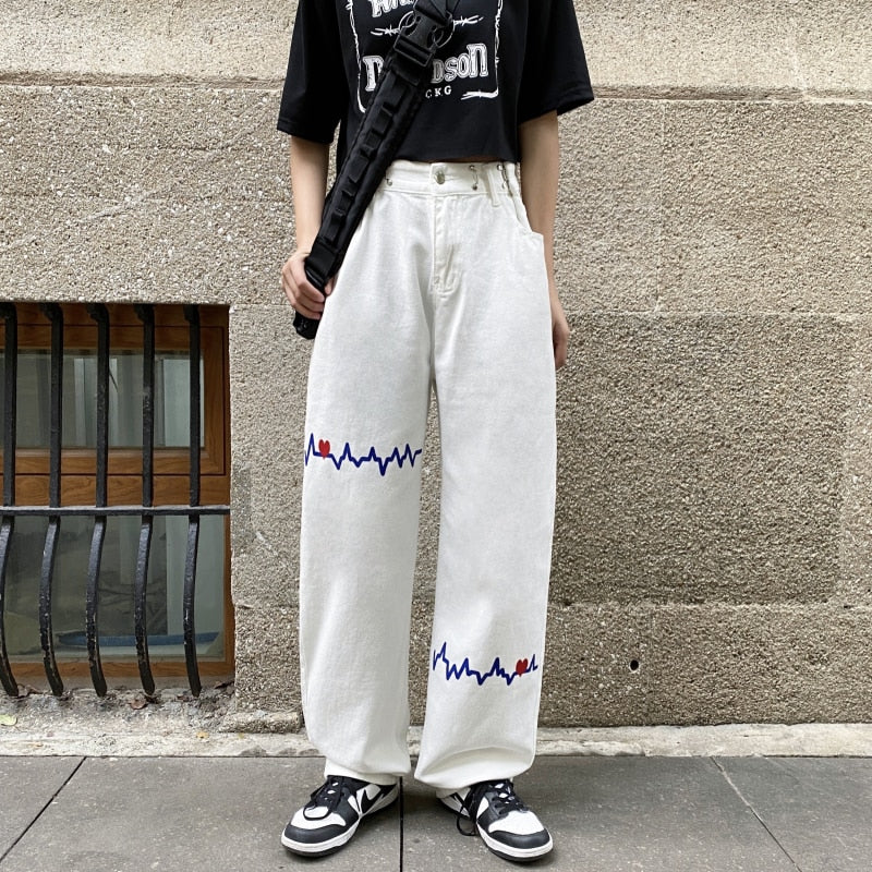Spodnie w stylu Y2K
