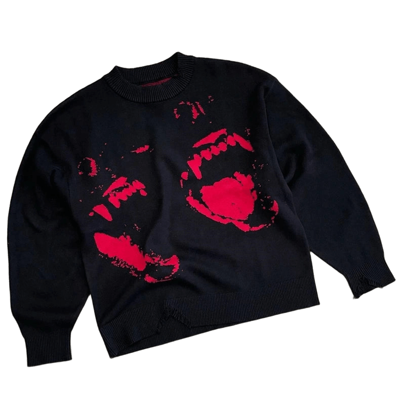 UNISEX svetr s potiskem