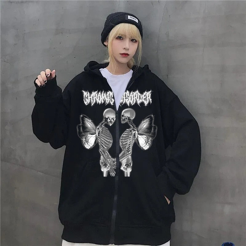 Bluza ze wzorem UNISEX