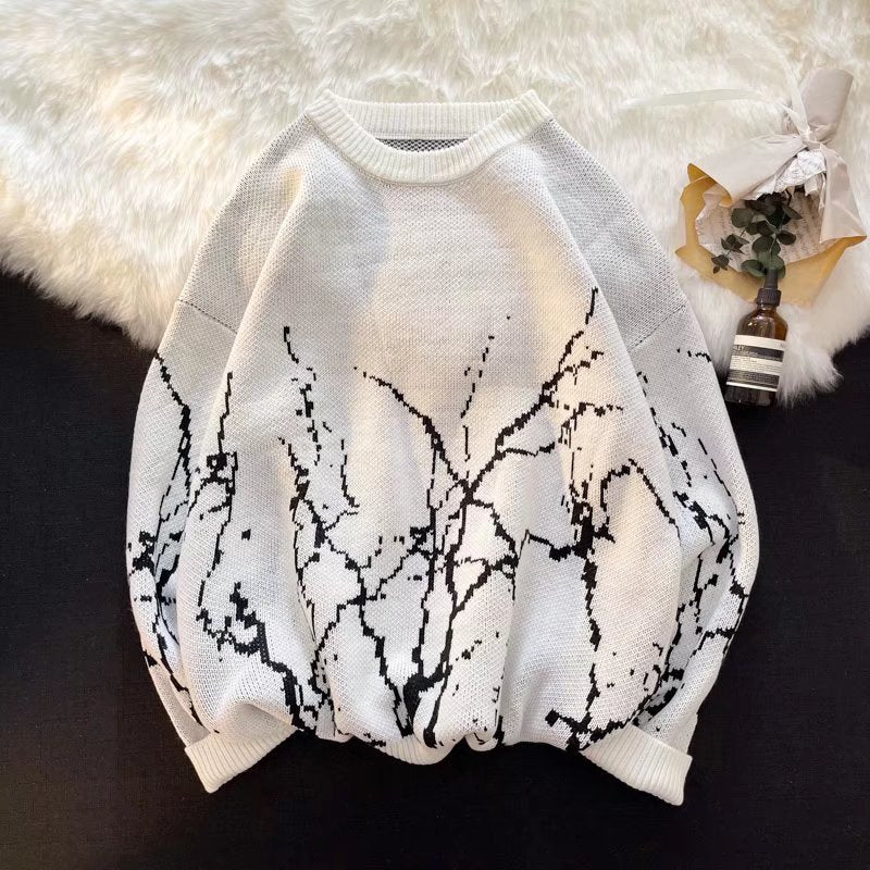 Sweter ze wzorem UNISEX