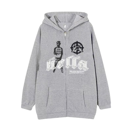 Bluza ze wzorem UNISEX