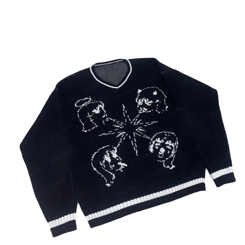 UNISEX svetr s potiskem