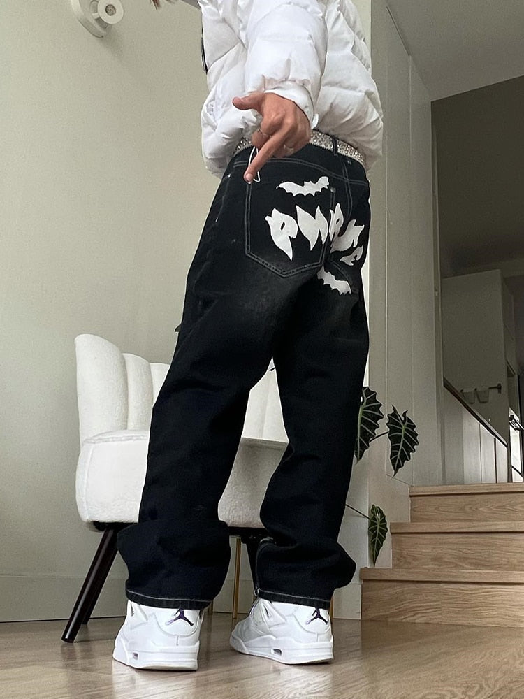 Printed trousers
