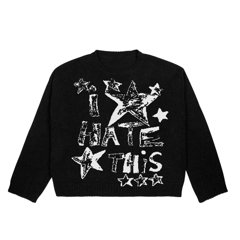 UNISEX svetr s potiskem