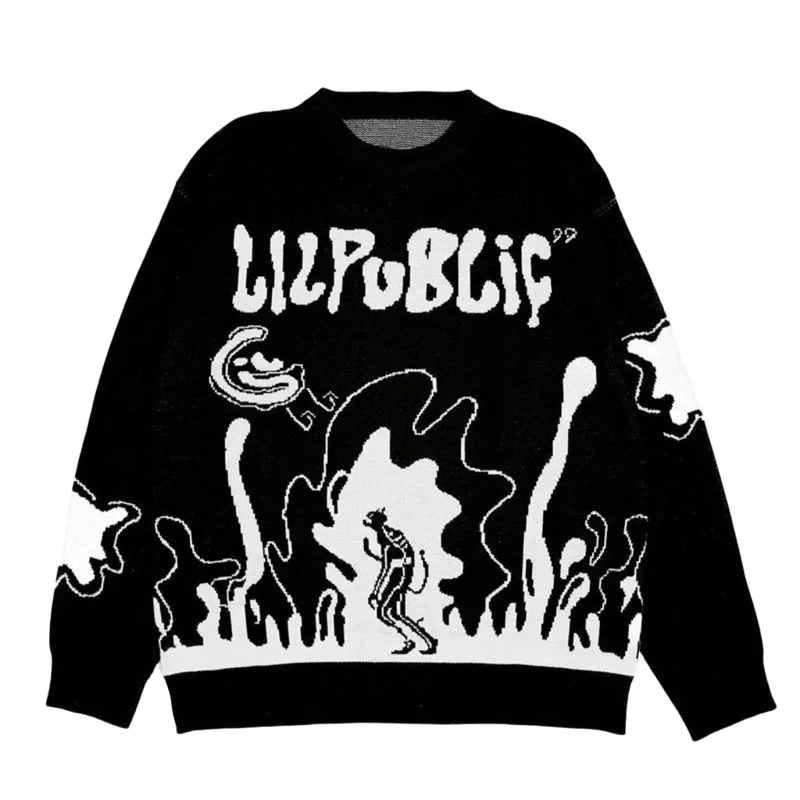 UNISEX svetr s potiskem