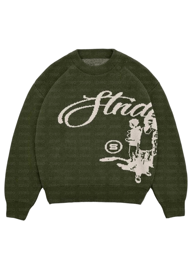 Y2K UNISEX Printed Sweater