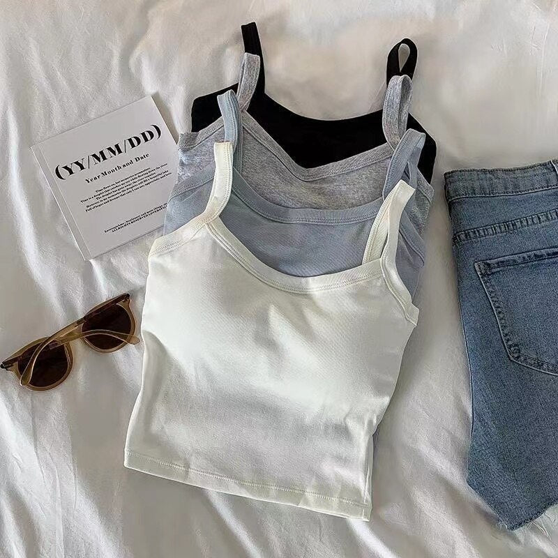 Push up crop top