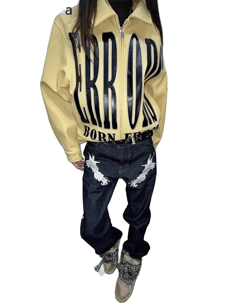 UNISEX printed jeans