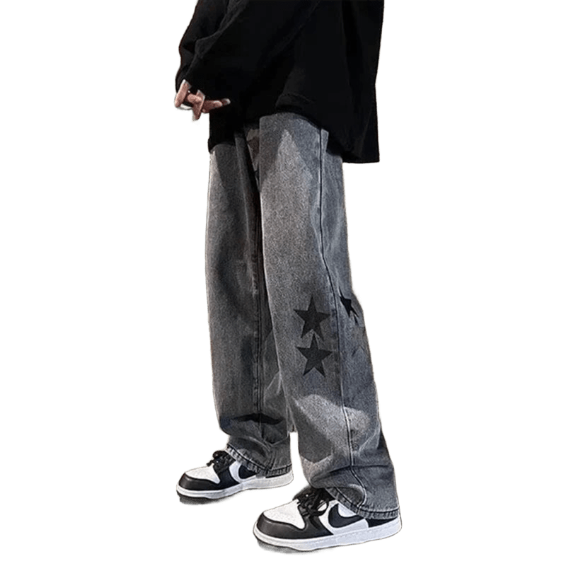 Jeansy w stylu Y2K UNISEX