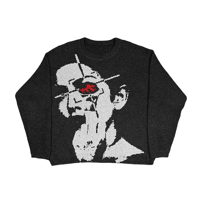 UNISEX svetr s potiskem