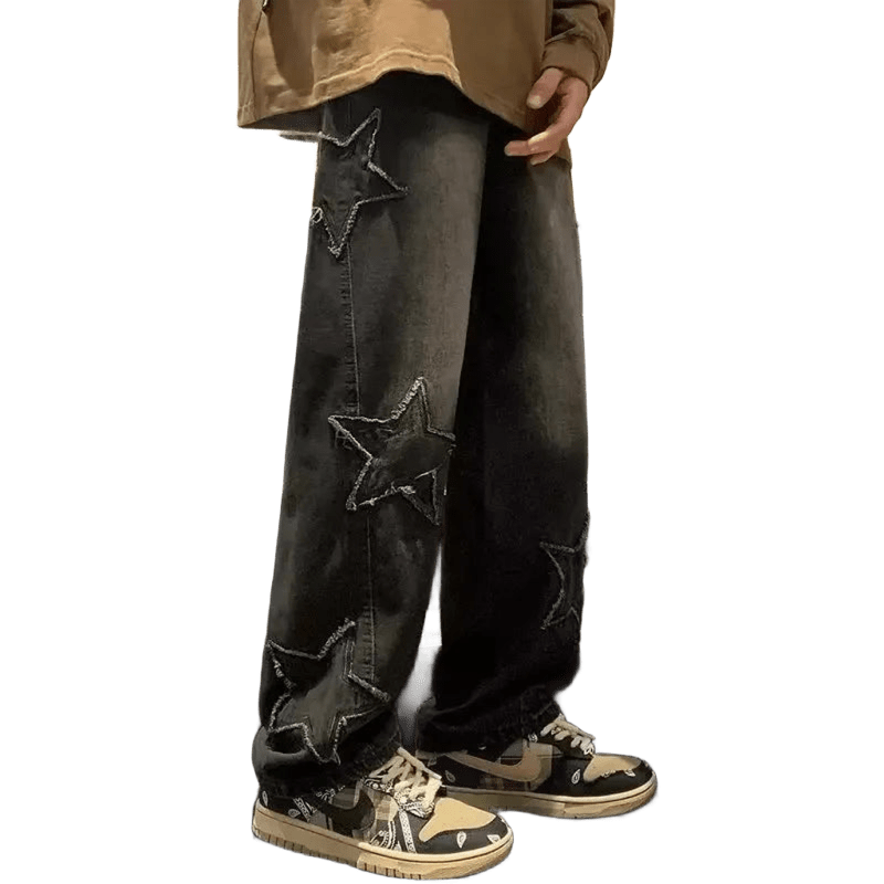 Jeansy w stylu Y2K UNISEX