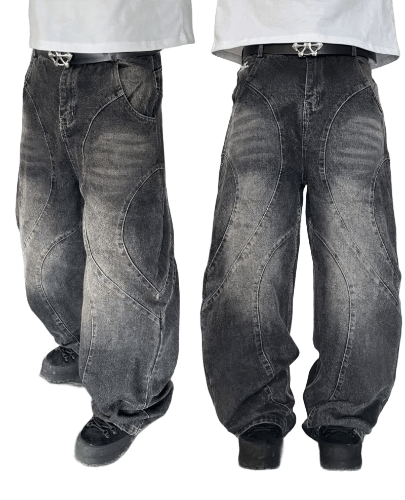 Jeans with a UNISEX pattern