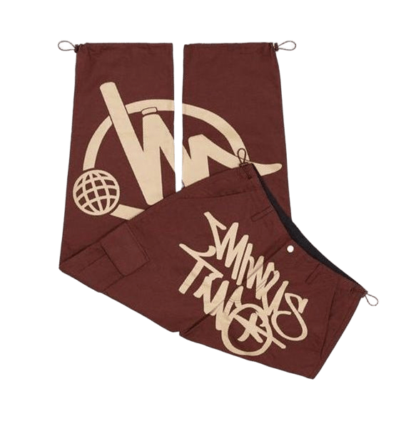 Spodnie cargo w stylu Y2K