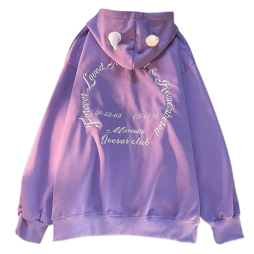 Bluza z rogami Y2K UNISEX