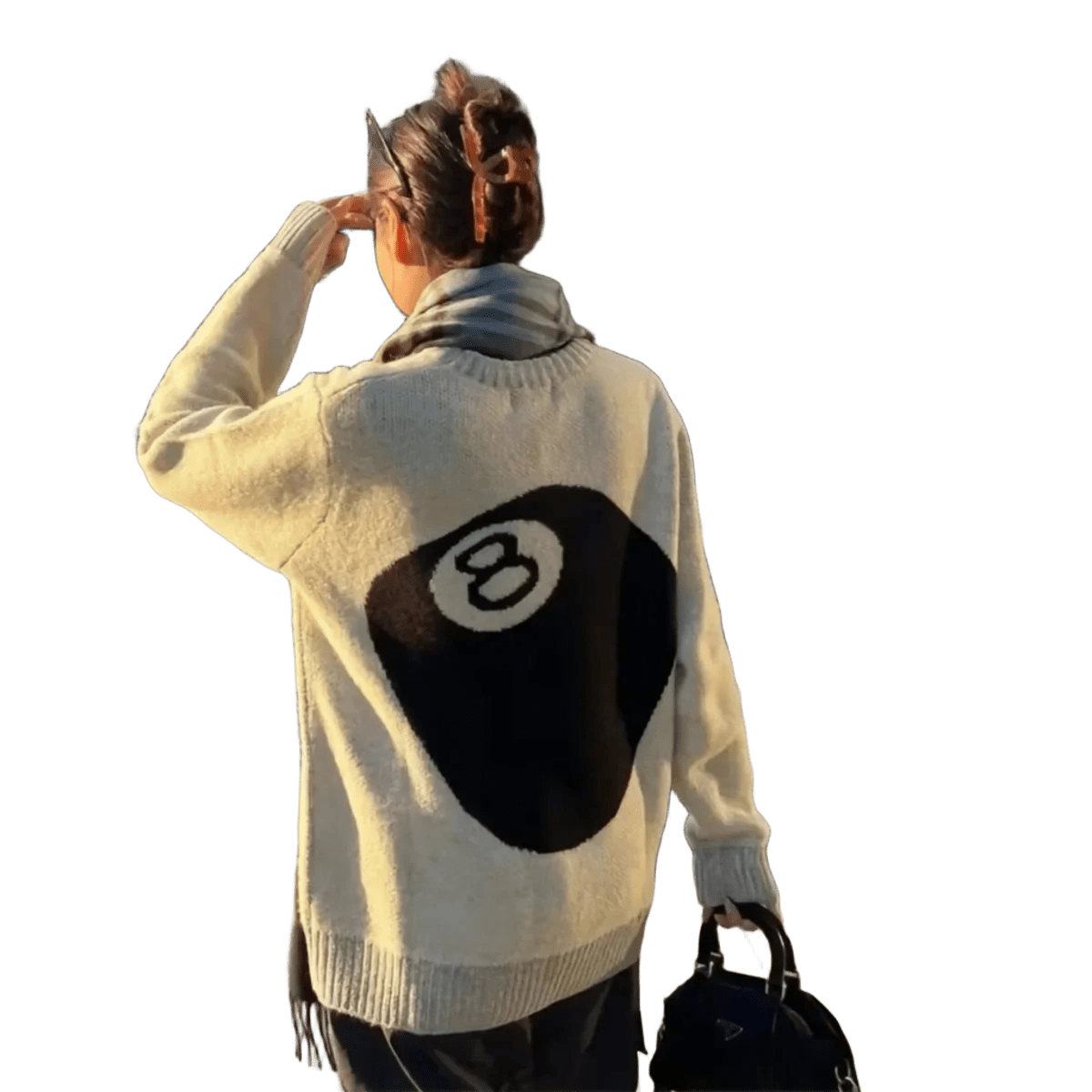 UNISEX svetr s potiskem