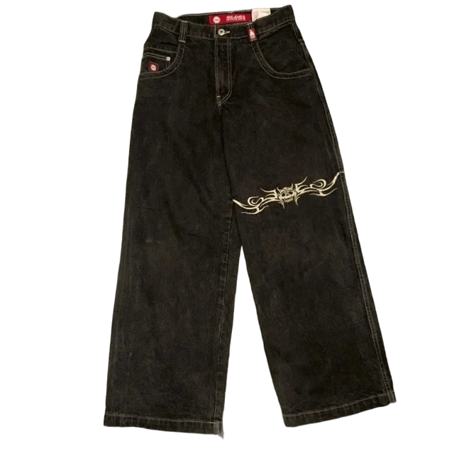 Jeansy z nadrukiem UNISEX