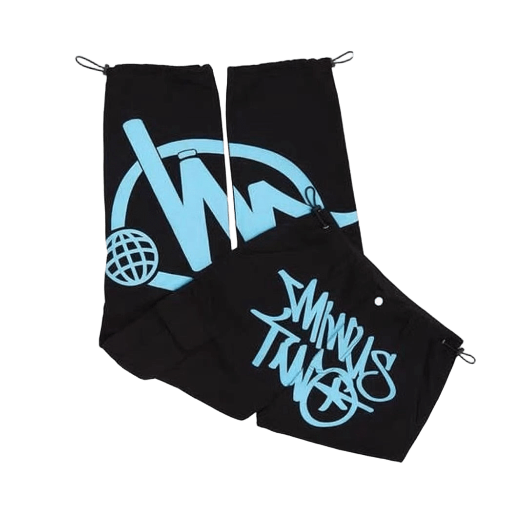 Spodnie cargo w stylu Y2K