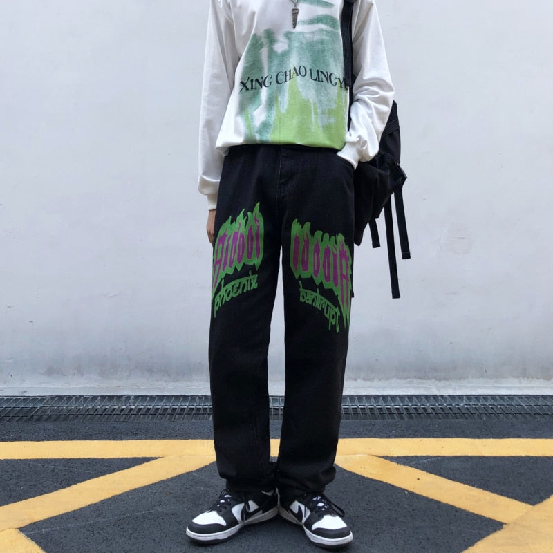 Spodnie w stylu Y2K