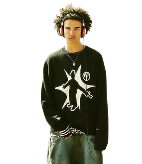 UNISEX svetr s potiskem