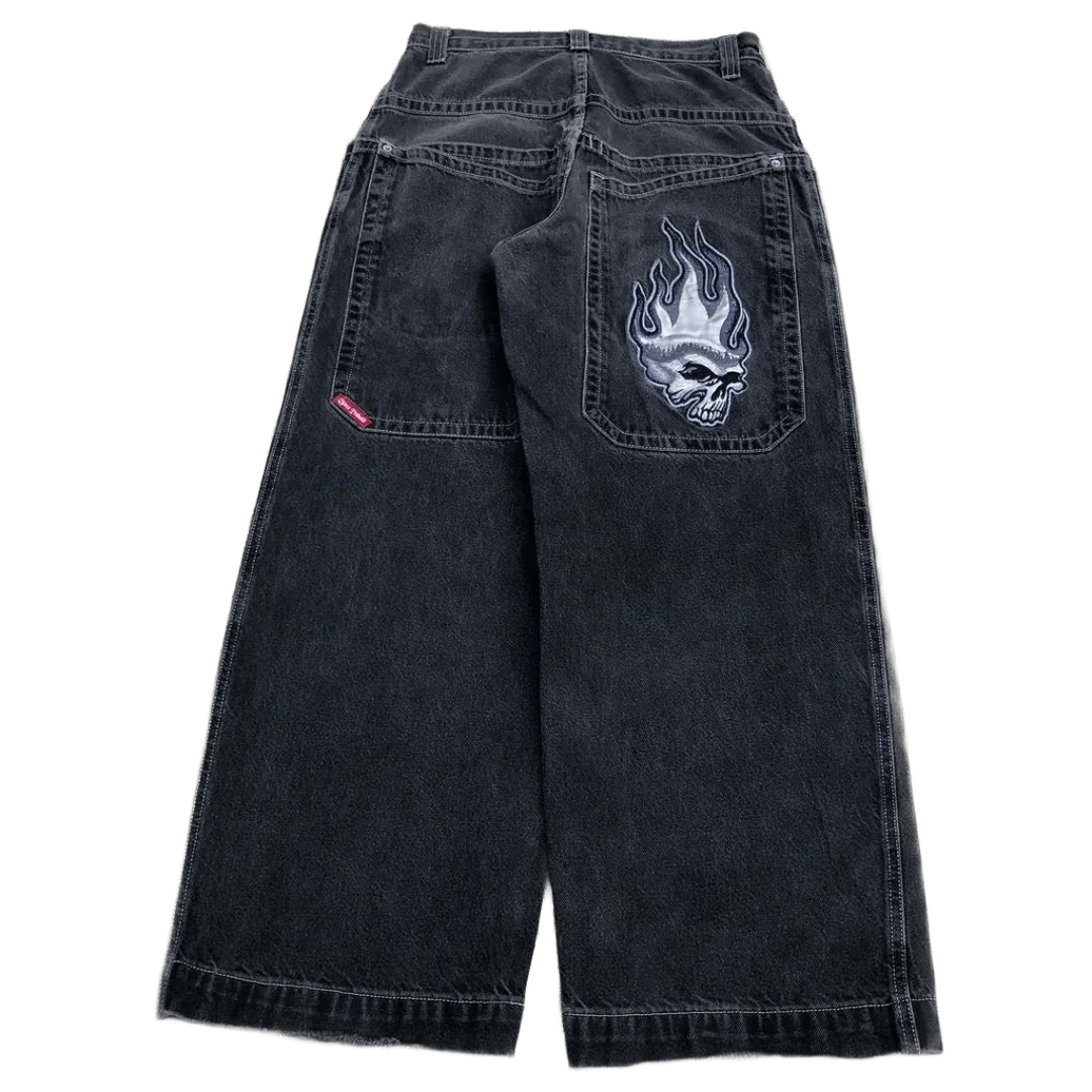 Jeansy z nadrukiem UNISEX