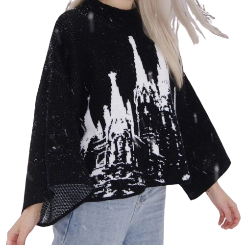 UNISEX svetr se širokým rukávem