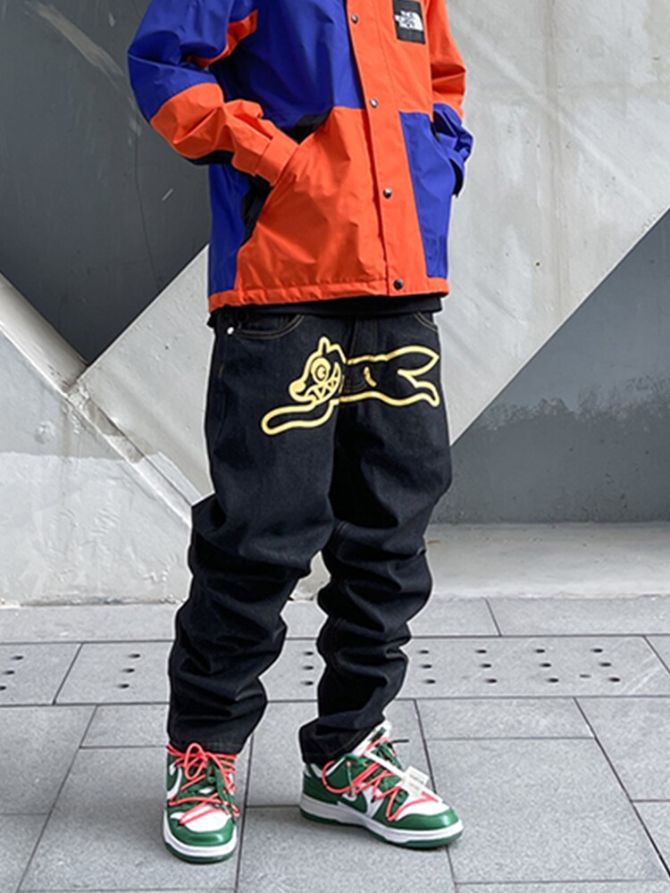 Printed trousers