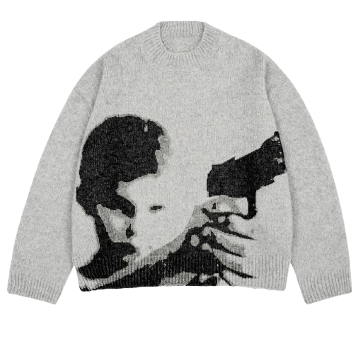 UNISEX svetr s potiskem