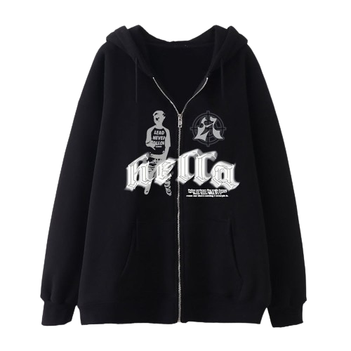 Bluza ze wzorem UNISEX