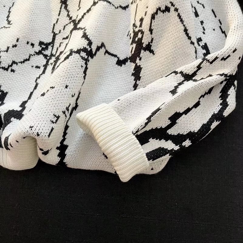 Sweter ze wzorem UNISEX