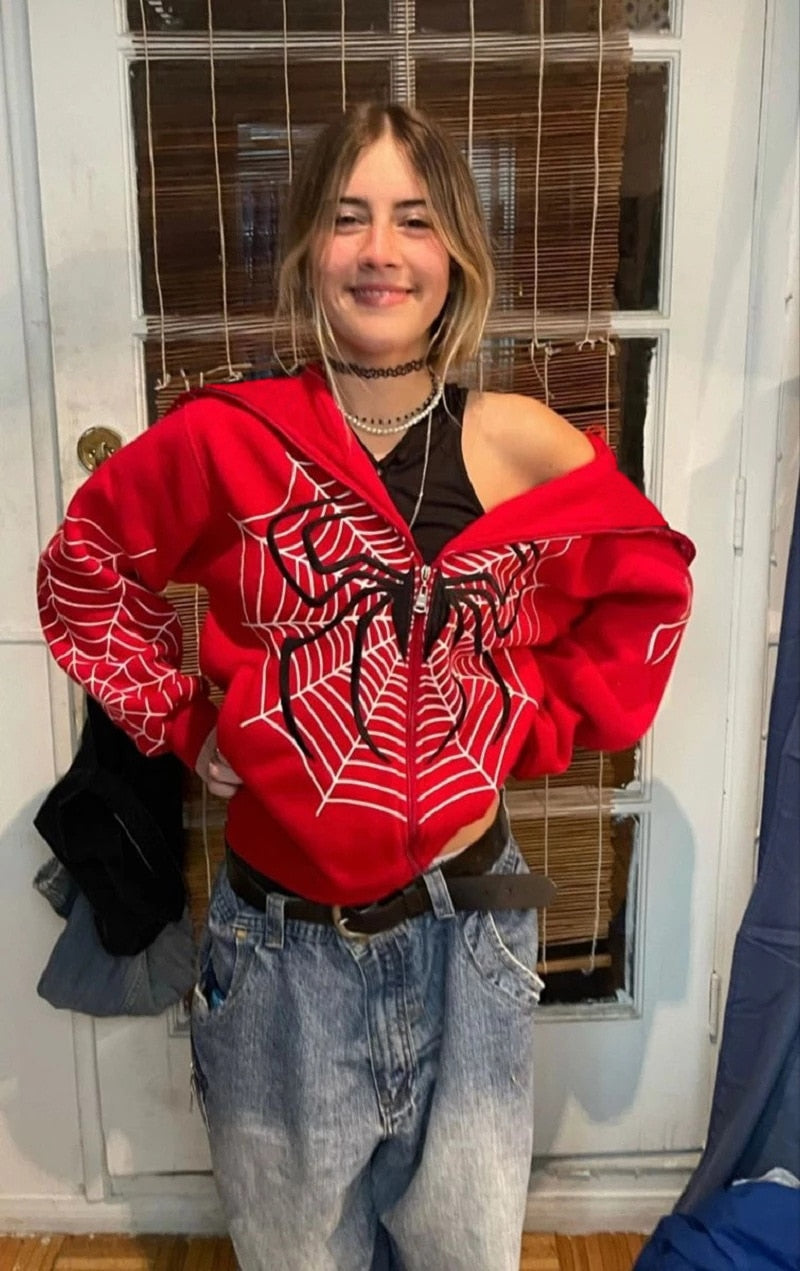 Bluza z pajęczyną UNISEX