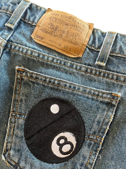 Jorts/Shorts with patch UNISEX