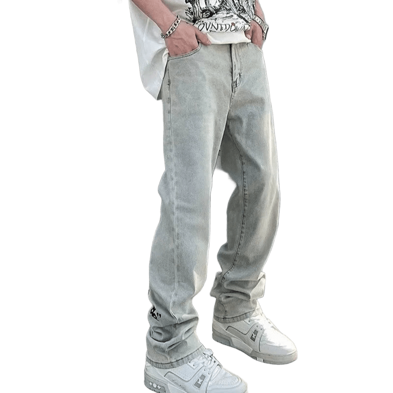 UNISEX Printed Jeans