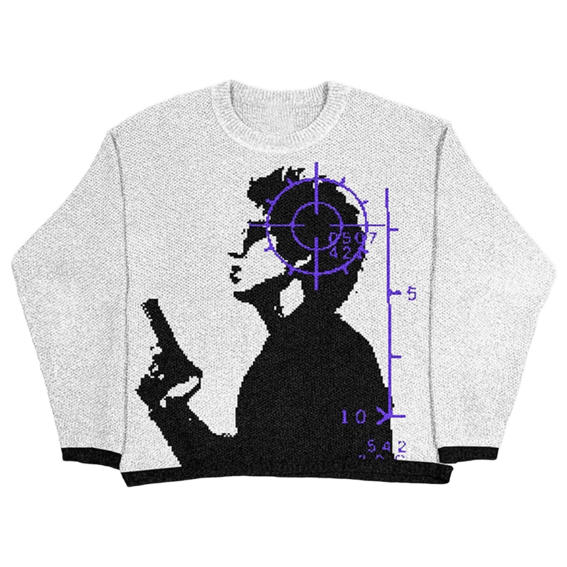 UNISEX svetr s potiskem