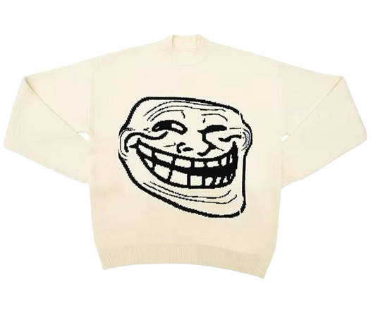 UNISEX svetr s potiskem