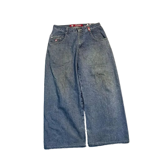 Jeansy z nadrukiem UNISEX