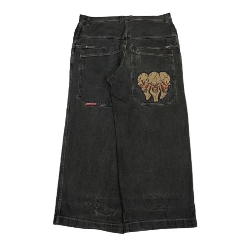 Jeansy z nadrukiem UNISEX